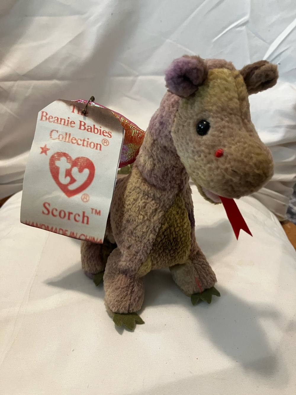 Hard to find !!  Vintage  Scorch late 1980s   Beanie Baby. Near